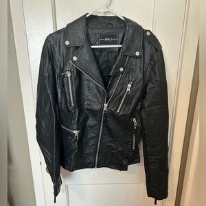 BNCI women’s faux leather jacket size Large